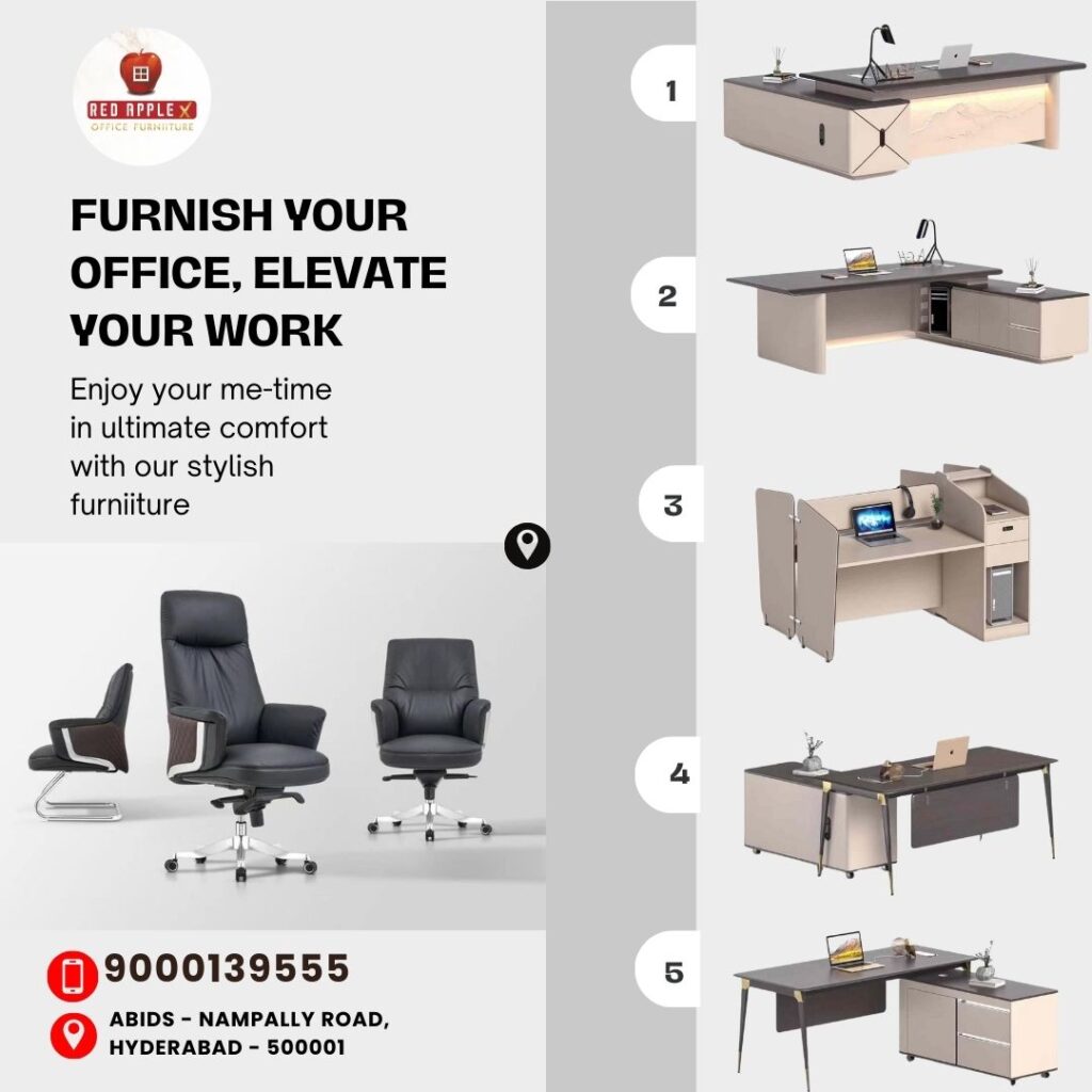 Affordable imported executive office sets | Red Apple X