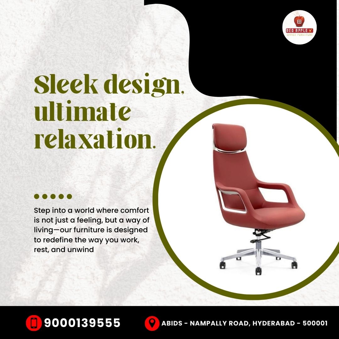 Luxury imported office chairs