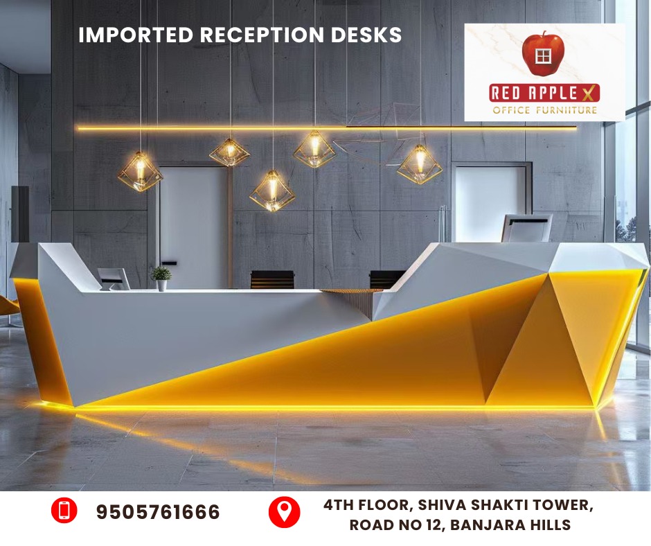 Premium Office Furniture in Hyderabad | Stylish & Ergonomic Workspaces by Red Apple X