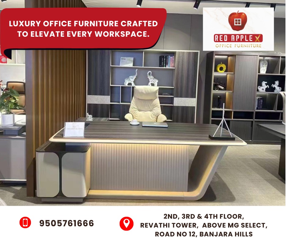 Top Office Furnitures in Hyderabad for Stylish Interiors | Modern & Premium Designs