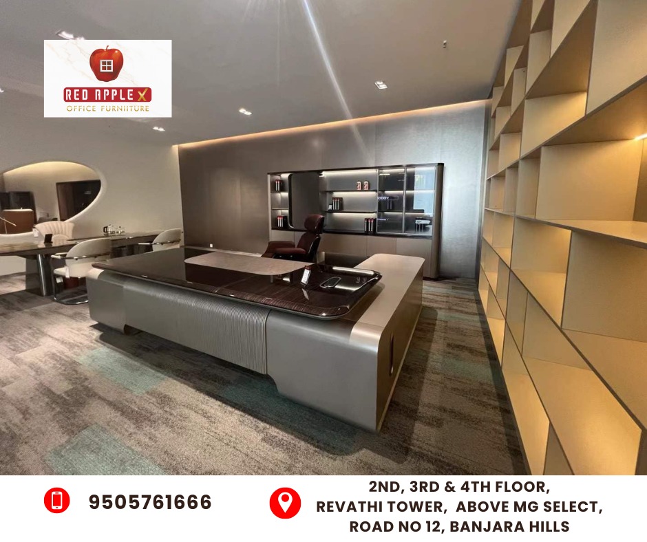 Designer Office Furniture in Hyderabad for Premium Office Interiors | Elegant Workspace Solutions