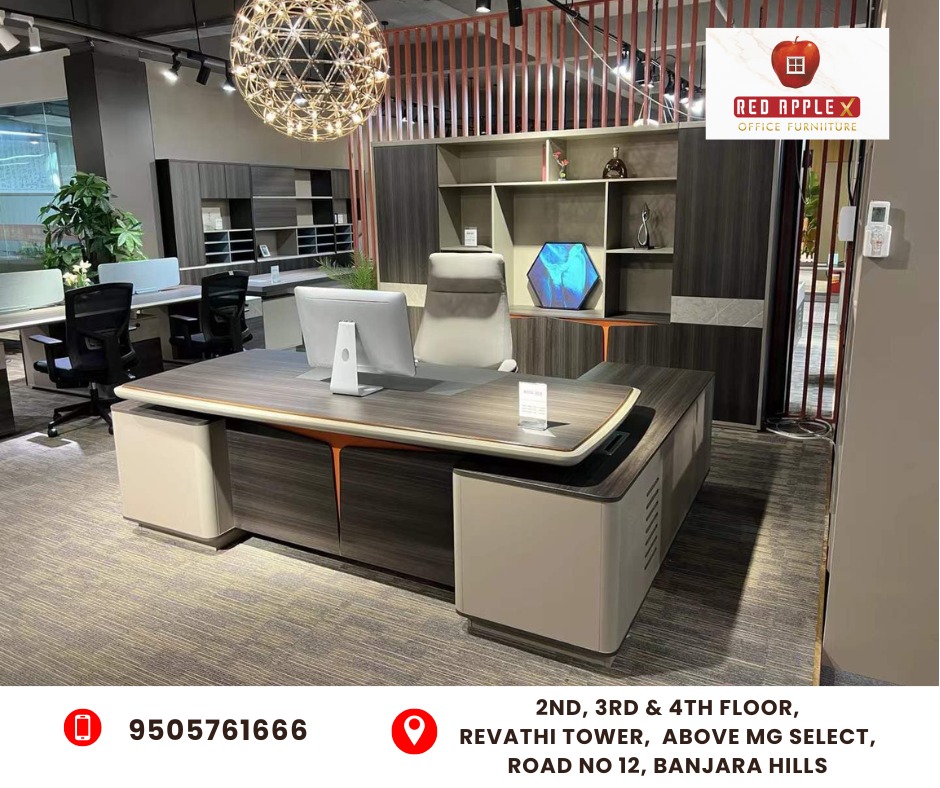 Custom Office Furniture Solutions in Hyderabad | Tailor-Made Workspaces by Red Apple X