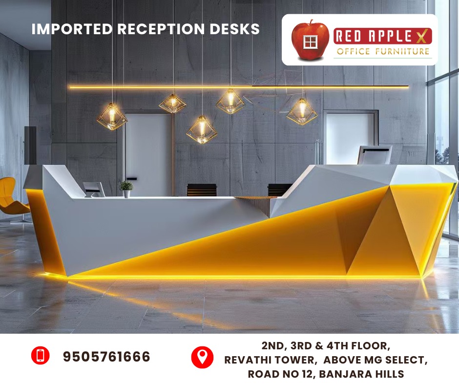 Luxury Office Furniture Design Solutions in Hyderabad | Premium Interiors by Red Apple X