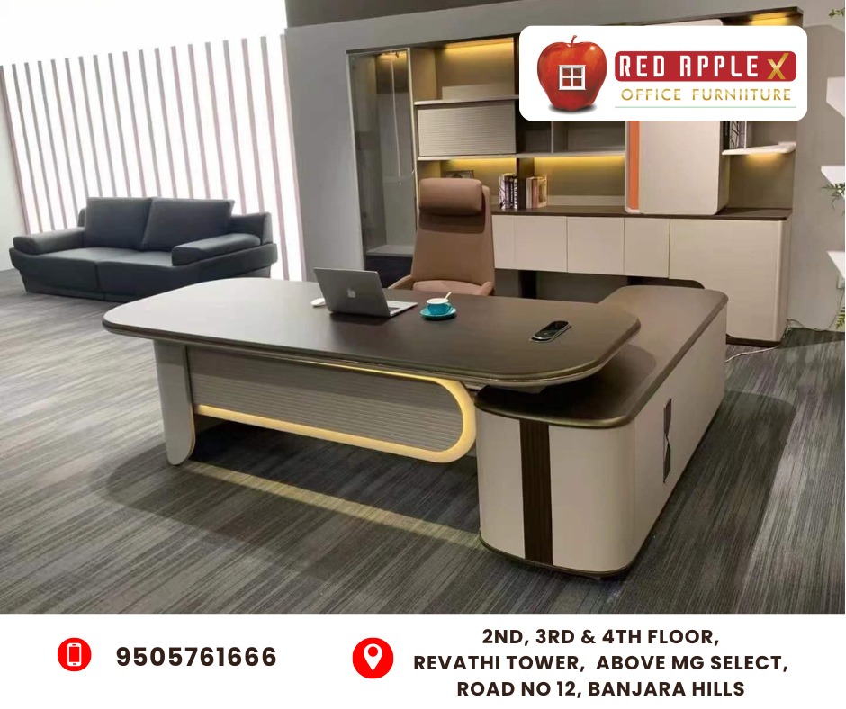 Corporate Office Furniture Showroom Near Me in Hyderabad | Red Apple X